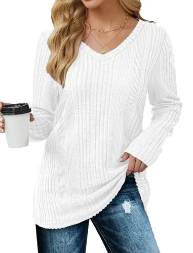 V-Neck Lightweight Pullover — view 3