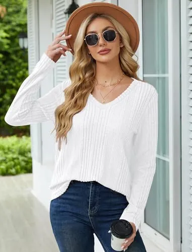 V-Neck Lightweight Pullover — view 4