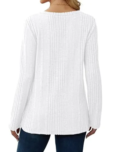 V-Neck Lightweight Pullover — view 5