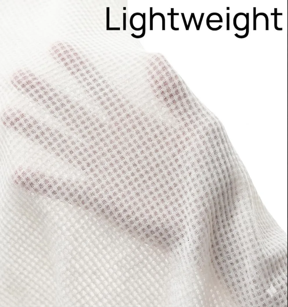 Waffle Knit Crew Neck Tee — view 5