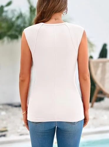 Sleeveless Elegant Tank — view 5